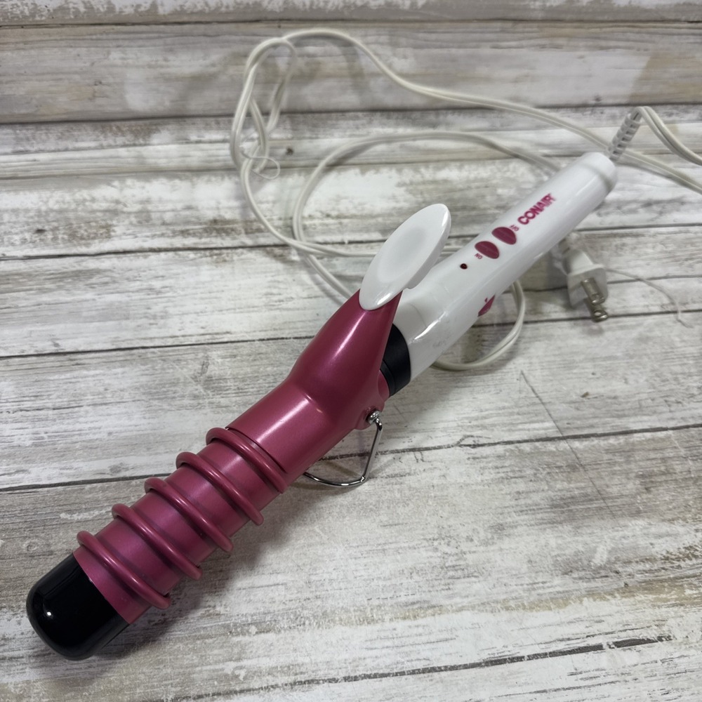 CONAIR BIG CURLS CURLING IRON ON OFF SWITCH INDICATOR‎ LIGHT MODEL CD118P TESTED